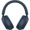 Sony WH-1000XM5 trokšņu slāpējošās bezvadu austiņas, 30 stundu akumulatora darbības laiks, virsgalvas Bluetooth austiņas, optimizētas Alexa un Google Assistant, iOS un Android ar iebūvētu mikrofonu, Midnight Blue krāsā