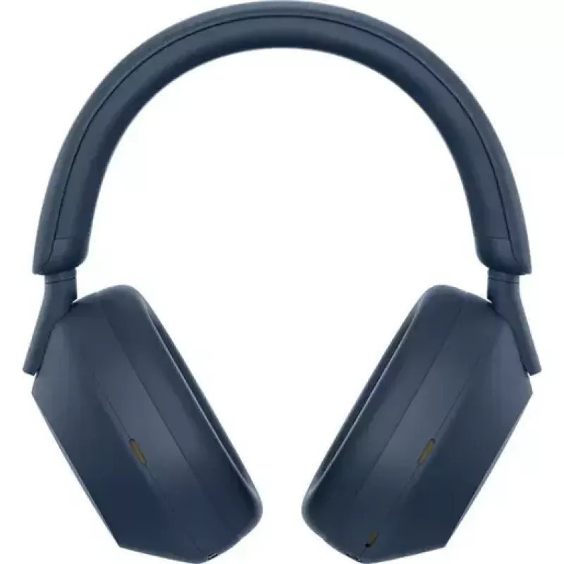 Sony WH-1000XM5 trokšņu slāpējošās bezvadu austiņas, 30 stundu akumulatora darbības laiks, virsgalvas Bluetooth austiņas, optimizētas Alexa un Google Assistant, iOS un Android ar iebūvētu mikrofonu, Midnight Blue krāsā