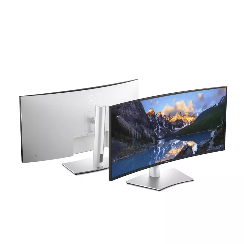 DELL UltraSharp U3824DW datora monitors 95,2 cm (37,5 collu) 3840 x 1600 pikseļi Wide Quad HD+ LCD Melns, Sudrabs