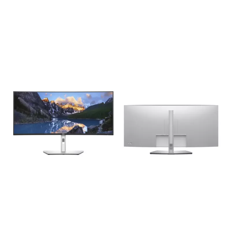 DELL UltraSharp U3824DW datora monitors 95,2 cm (37,5 collu) 3840 x 1600 pikseļi Wide Quad HD+ LCD Melns, Sudrabs