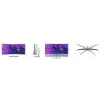 DELL UltraSharp U3824DW datora monitors 95,2 cm (37,5 collu) 3840 x 1600 pikseļi Wide Quad HD+ LCD Melns, Sudrabs