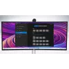 DELL UltraSharp U3824DW datora monitors 95,2 cm (37,5 collu) 3840 x 1600 pikseļi Wide Quad HD+ LCD Melns, Sudrabs