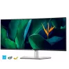 DELL UltraSharp U3824DW datora monitors 95,2 cm (37,5 collu) 3840 x 1600 pikseļi Wide Quad HD+ LCD Melns, Sudrabs