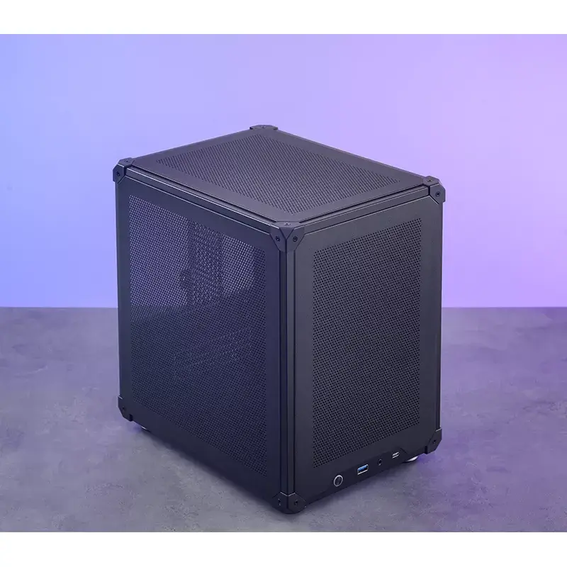 PC korpuss Jonsbo C6 Black ITX, micro ATX