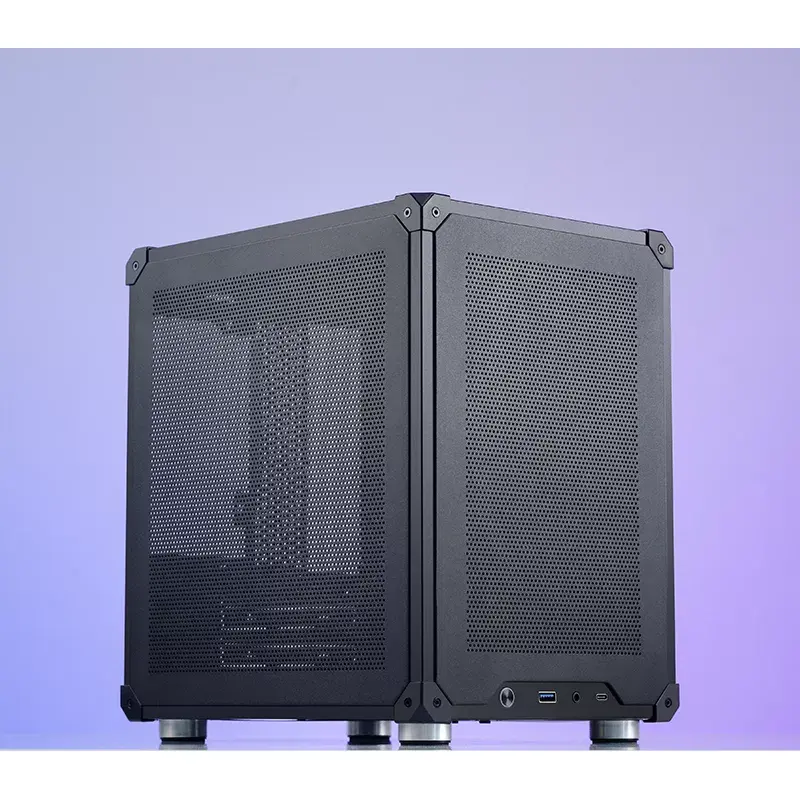 PC korpuss Jonsbo C6 Black ITX, micro ATX