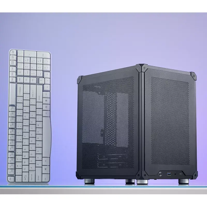PC korpuss Jonsbo C6 Black ITX, micro ATX