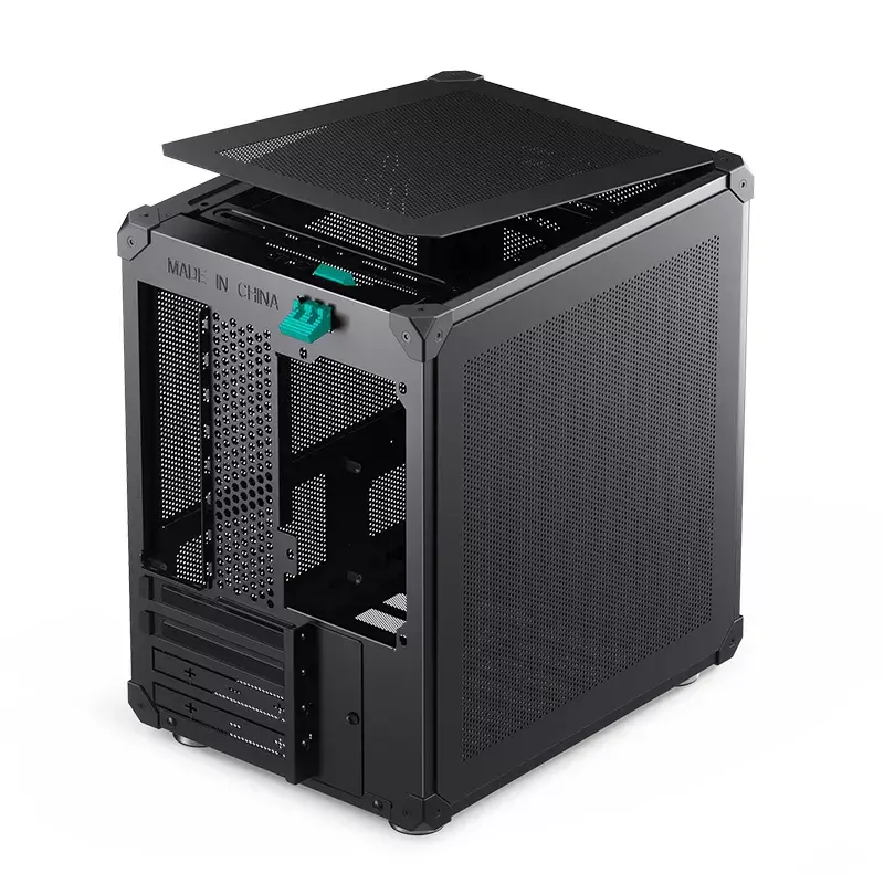 PC korpuss Jonsbo C6 Black ITX, micro ATX
