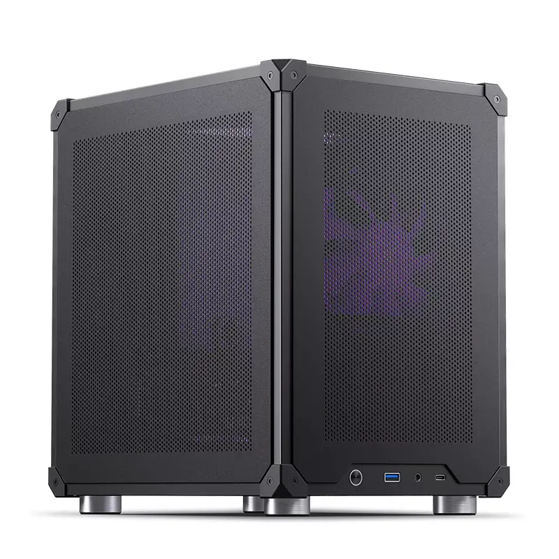 PC korpuss Jonsbo C6 Black ITX, micro ATX