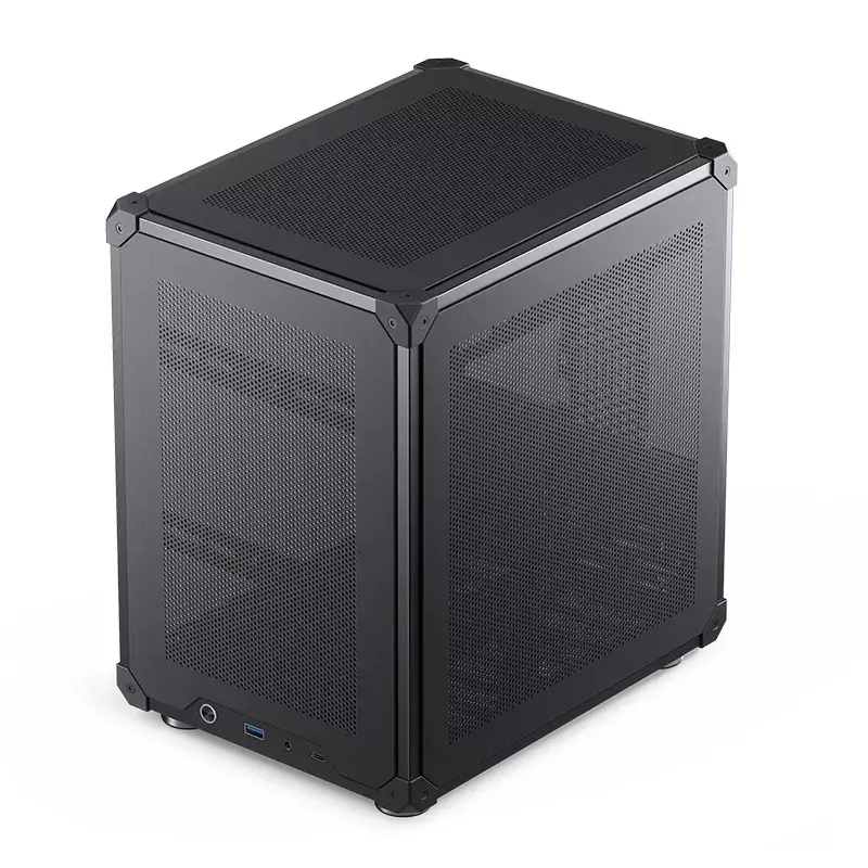 PC korpuss Jonsbo C6 Black ITX, micro ATX