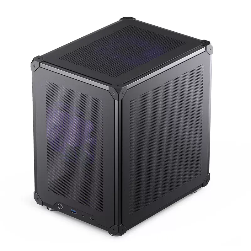 PC korpuss Jonsbo C6 Black ITX, micro ATX