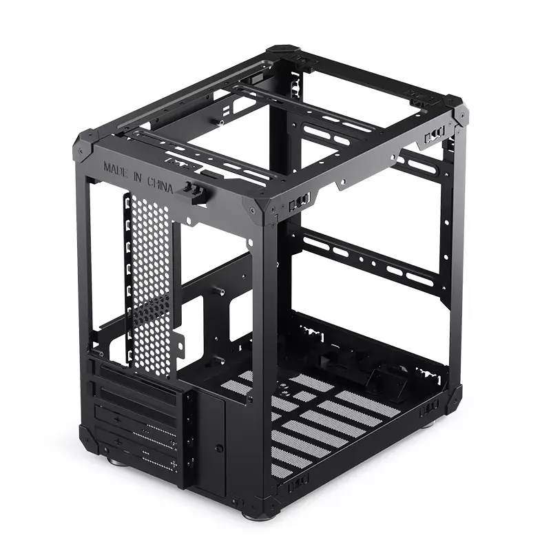 PC korpuss Jonsbo C6 Black ITX, micro ATX