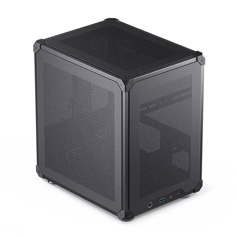 PC korpuss Jonsbo C6 Black ITX, micro ATX