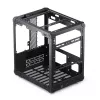PC korpuss Jonsbo C6 Black ITX, micro ATX
