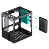 PC korpuss Jonsbo C6 Black ITX, micro ATX