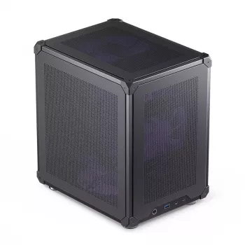 PC korpuss Jonsbo C6 Black ITX, micro ATX