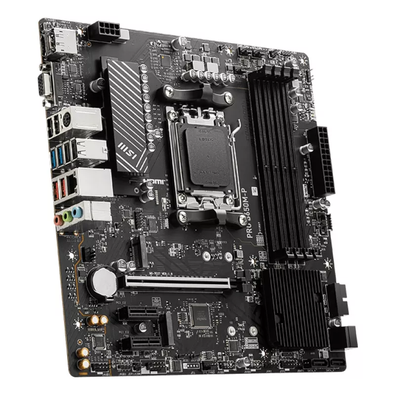 MSI PRO B650M-P mātesplate AMD B650 Socket AM5 micro ATX