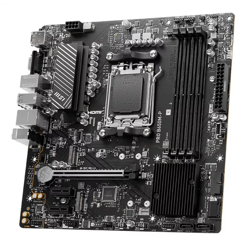 MSI PRO B650M-P mātesplate AMD B650 Socket AM5 micro ATX