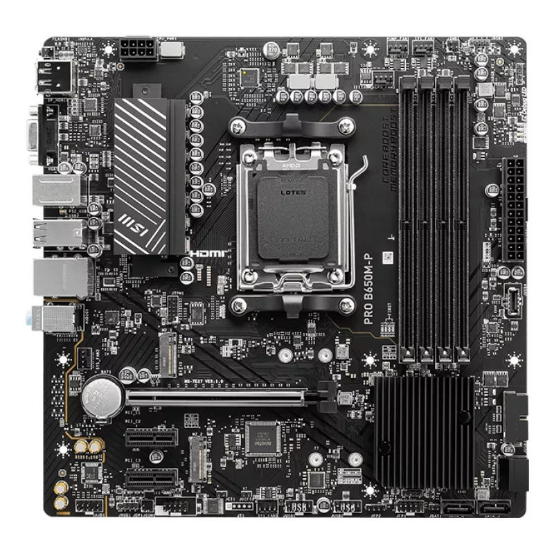 MSI PRO B650M-P mātesplate AMD B650 Socket AM5 micro ATX