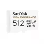 MicroSDXC karte SANDISK 512GB Class 10, 100 MB/s lasīšanas ātrums, 40 MB/s rakstīšanas ātrums, balta (SDSQQNR-512G-GN6IA)
