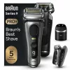 Braun Series 9 Pro+ 9575cc Wet & Dry skuveklis ar foliju, trimeris, metālisks