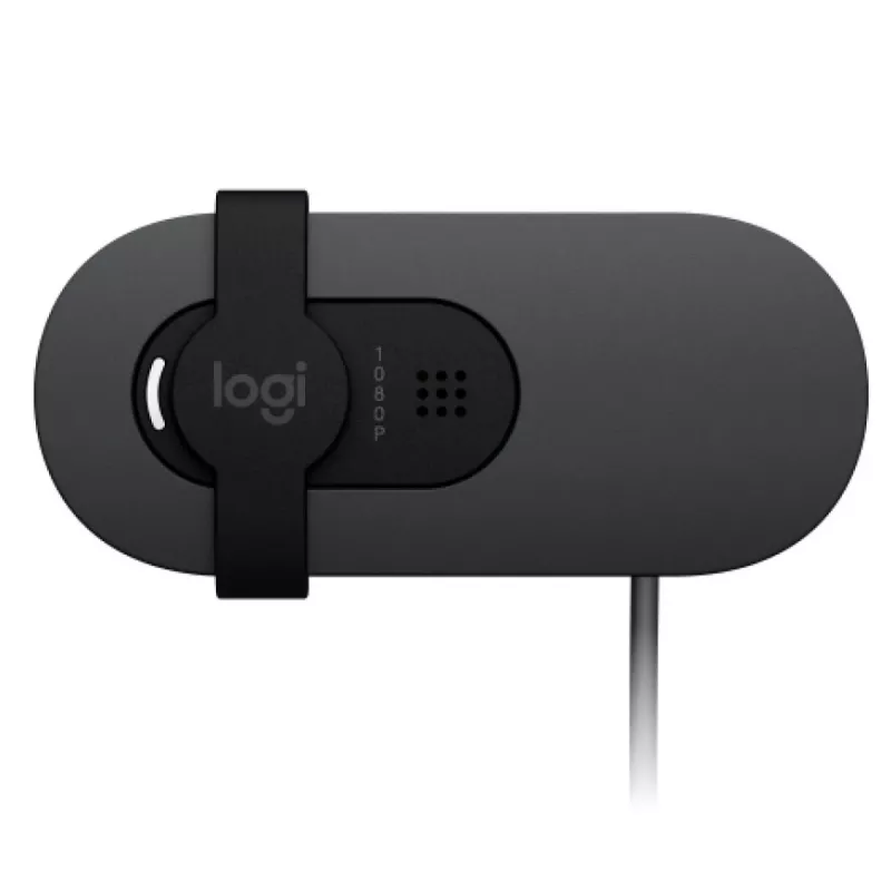 LOGITECH Brio 100 Full HD tīmekļa kamera, grafīta krāsa