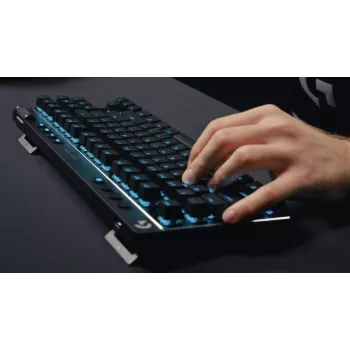 LOGITECH G Pro X TKL Lightspeed spēļu tastatūra - Bluetooth - Rozā US International taktilā