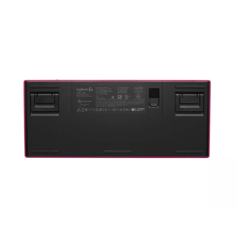 LOGITECH G Pro X TKL Lightspeed spēļu tastatūra - Bluetooth - Rozā US International taktilā
