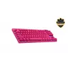 LOGITECH G Pro X TKL Lightspeed spēļu tastatūra - Bluetooth - Rozā US International taktilā