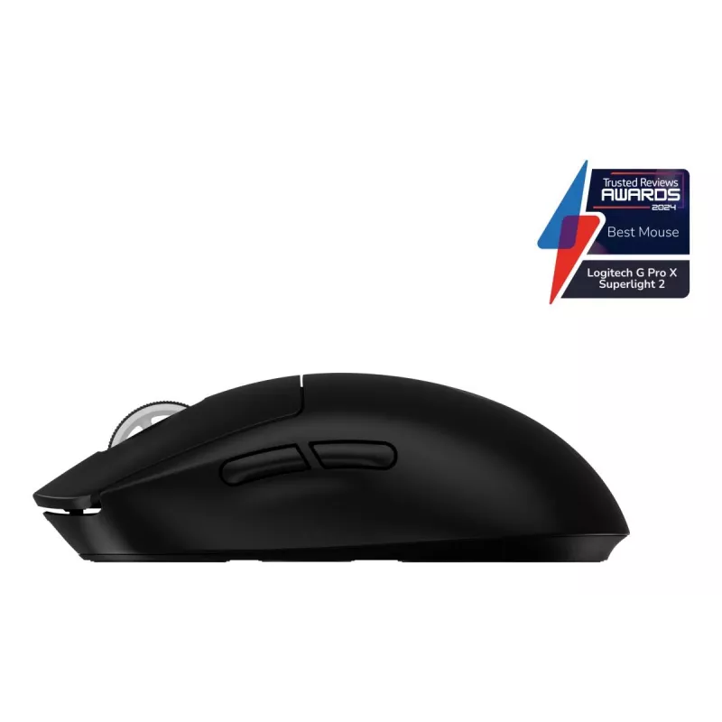 LOGITECH G Pro X Superlight 2 Lightspeed spēļu pele melna 2,4 GHz