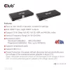 CLUB3D 1 līdz 8 HDMI™ sadalītājs ar pilnu 3D un 4K60Hz (600MHz)