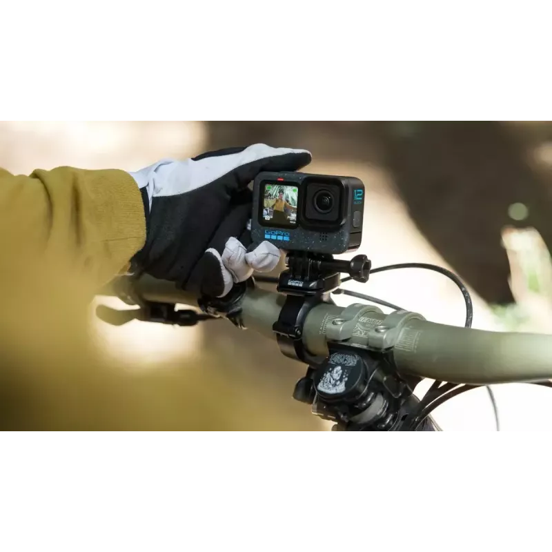 Action kamera GoPro HERO12 Black — 5K Ultra HD, 240 kadri/s, 27 MP CMOS, 177° redzes lauks, LCD, MicroSD, Wi‑Fi
