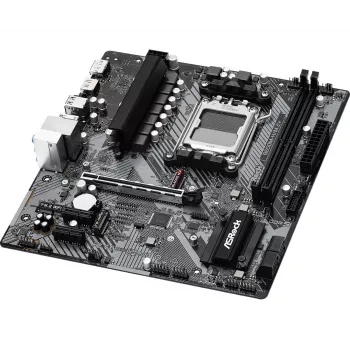 Mātesplate ASRock B650M-H/M.2+ AM5 AMD B650 2 x DDR5 1 x HDMI 2.1 Tmds/frl 8g saderīgs 1 x DisplayPort 1.4 ar DSC mATX