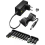 AC Adapter Goobay 64568 Universal Melns 12V 2.25A 1.8m