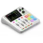 Audio interfeiss Rode RodeCaster Duo balts — 2 kanālu USB podkāstu pults ar mikseri un priekšpastiprinātājiem