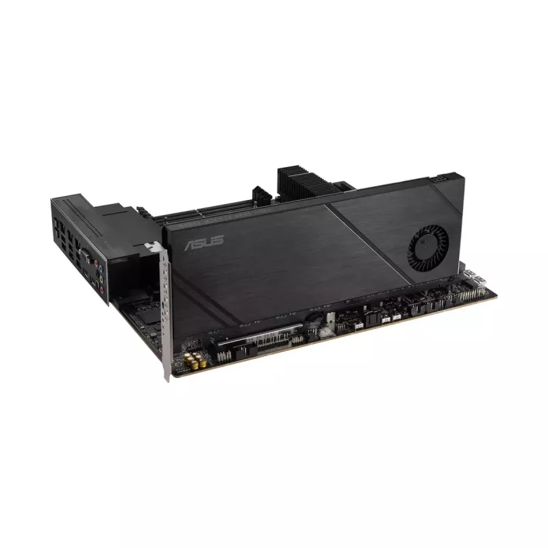 ASUS Hyper M.2 x16 Gen5 Card PCIe 5.0 M.2 adapteris ar aktīvu dzesēšanu
