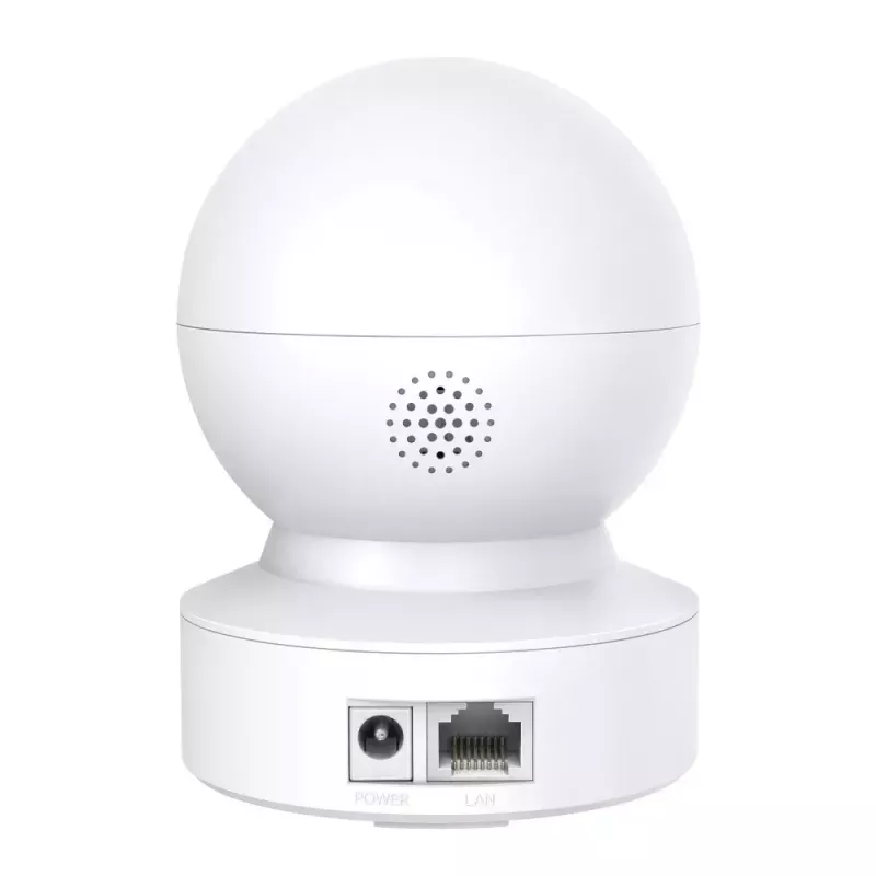 IP drošības kamera TP-Link Tapo C212 — 3 MP (2304×1296), 107,5° diagonāli, Wi‑Fi un Ethernet, bez PoE, MicroSD līdz 512 GB, iekštelpām, griestu/sienas/galda stiprinājums