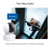 IP drošības kamera TP-Link Tapo C212 — 3 MP (2304×1296), 107,5° diagonāli, Wi‑Fi un Ethernet, bez PoE, MicroSD līdz 512 GB, iekštelpām, griestu/sienas/galda stiprinājums