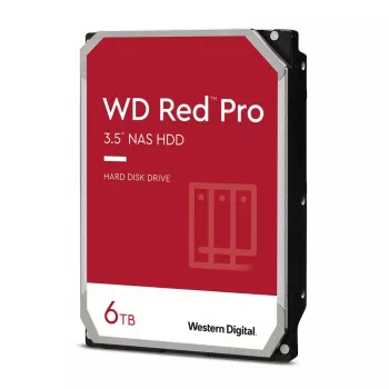 WESTERN DIGITAL cietais disks - WD Red Pro WD6005FFBX - 6TB - SATA 6Gb/s - 3,5 collas - 7200 apgr./min
