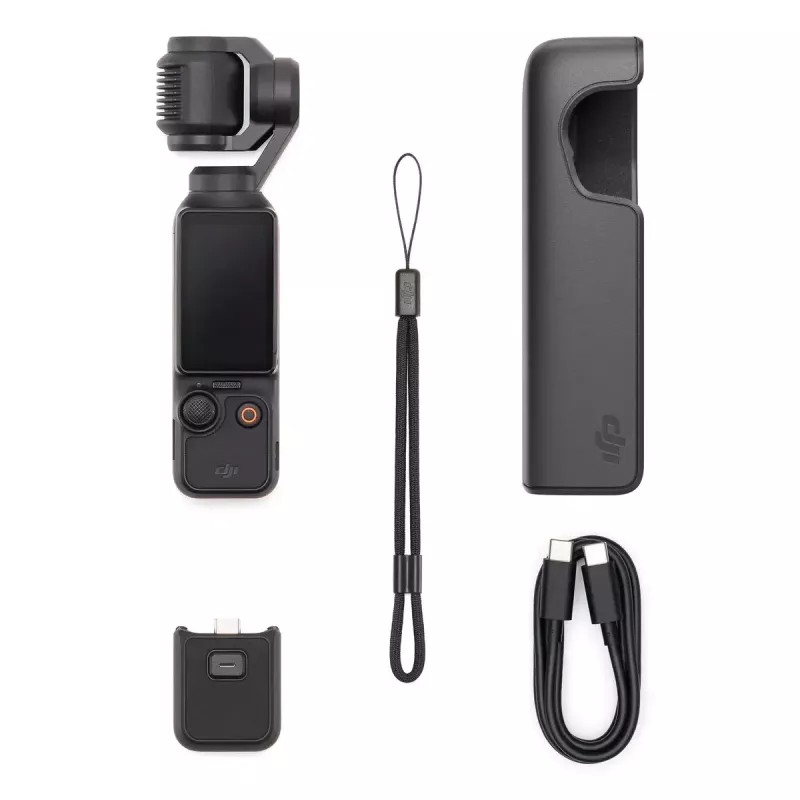 DJI Osmo Pocket 3 gimbal kamera 4K Ultra HD 9,4 MP Melna