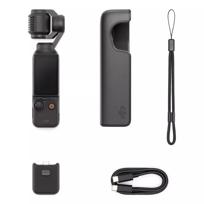 DJI Osmo Pocket 3 gimbal kamera 4K Ultra HD 9,4 MP Melna