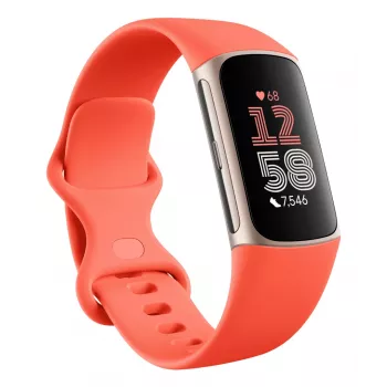 Fitbit Charge 6 Obsidian / Melns Alumīnijs
