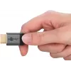 Goobay HDMI kabelis 1 m Type A vīriešu uz vīriešu 18 Gbit/s pelēks