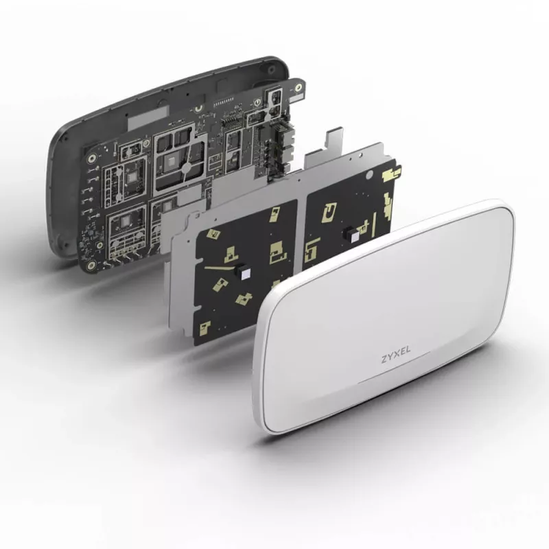 Zyxel WBE660S-EU0101F bezvadu piekļuves punkts 11530 Mbit/s Pelēks Power over Ethernet (PoE)
