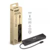 CLUB3D USB3.2 Gen2 Type-C, 6-in-1 Dual Displays Portable Dock ar USB Type-C Video 4K60Hz