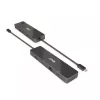 CLUB3D USB3.2 Gen2 Type-C, 6-in-1 Dual Displays Portable Dock ar USB Type-C Video 4K60Hz