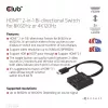 CLUB3D HDMI 2-in-1 divvirzienu slēdzis 8K60Hz 4K120Hz CSV-1384