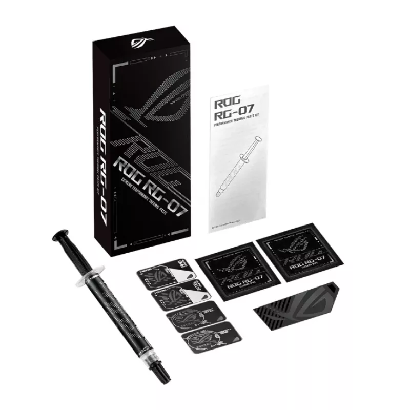 Termopasta ASUS ROG RG-07 PERFORMANCE THERMAL PASTE KIT 20 g Melna