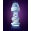 Auduma atsārmotājs Philips GCA2100/20, zils, nerūsējošā tērauda asmeņi, ar bateriju darbināms, 90 min darbības laiks