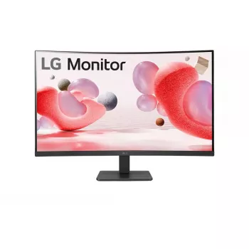 Monitors LG 32MR50C-B, 31,5 collu Full HD (1920 x 1080), VA izliekts panelis, 5 ms, 250 cd/m², 3000:1 kontrasts, 178° skata leņķi, melns