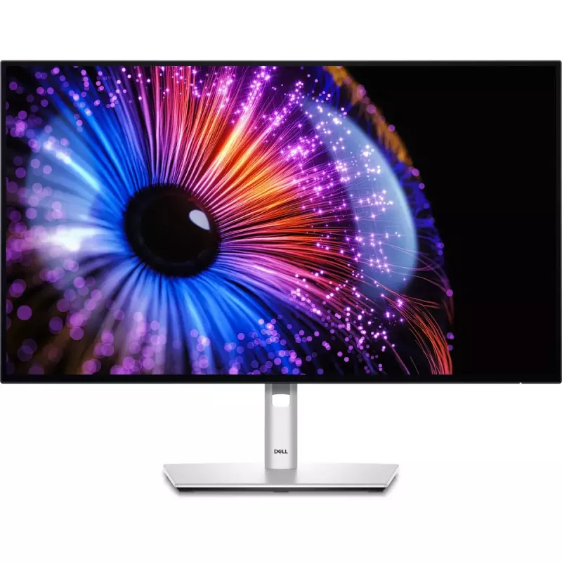 DELL UltraSharp U2724DE datora monitors 68,6 cm (27 colli) 2560 x 1440 pikseļi Quad HD LCD Melns, Sudrabs